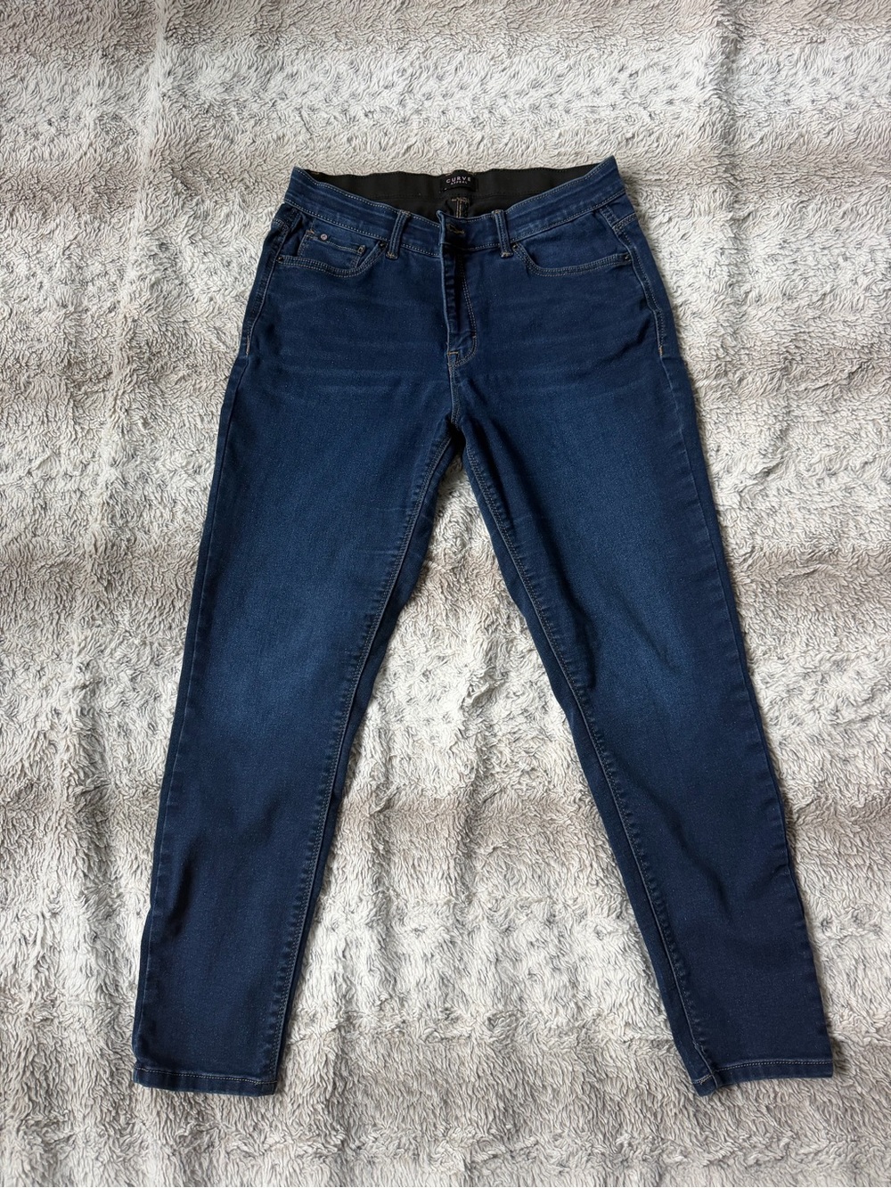 Women’s Slim Fit Dark Indigo Skinny Jeans